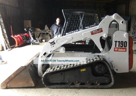 2oo6 bobcat t190 skid steer specs|bobcat t190 for sale.